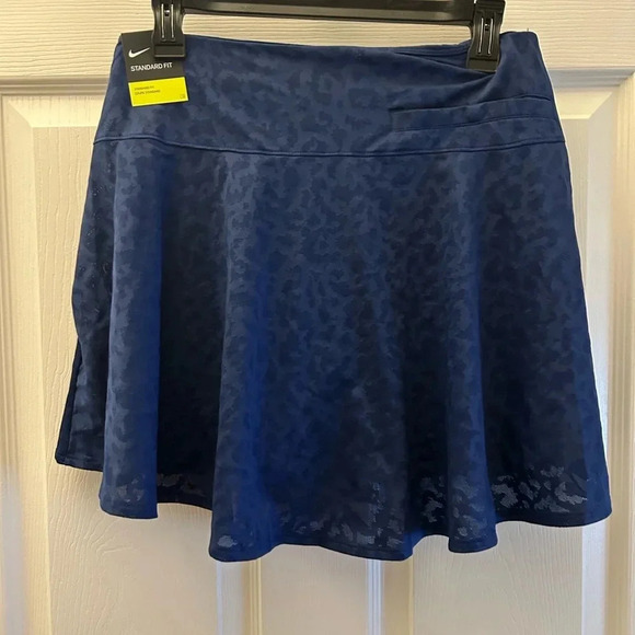 ! Nike Dri Fit Breathe Fairway Black Leopard Golf Skort m - Picture 4 of 5